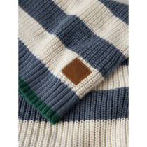 NAME IT Striktrøje Nereus Blue Mirage